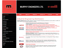 Tablet Screenshot of murphy-engineers.ie